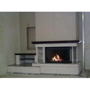 Каминная топка Edilkamin Titano Plus N DX/SX