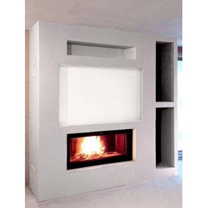 Каминная топка EdilKamin Windo 120 N, Nero