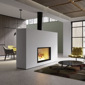 Каминная топка EdilKamin Windo 70 N, Bianco