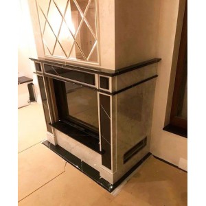 Каминная топка EdilKamin Windo 90 N, Bianco