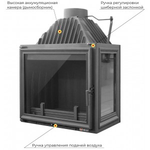 Каминная топка Эверест A16 L/R