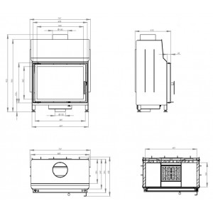 Топка Hitze STMA59X43 с дополнениями
