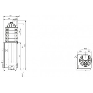 Каминная топка Hoxter Ecka 51/51/51L(R)