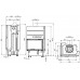 Каминная топка Hoxter Ecka 67/45/51Lh (Rh)