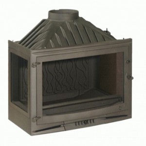 Каминная топка Invicta 700 Селеник стекло слева