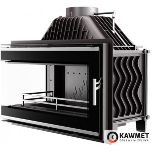 Каминная топка Kaw-Met W16 LB/PB Eko 14.7 кВт (2 стекла)
