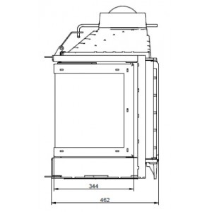 Каминная топка KFD ECO MAX 7 3F