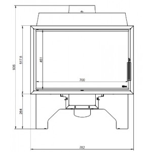 Каминная топка KFD ECO iLUX 90+ v3