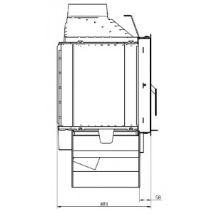 Каминная топка KFD ECO iLUX 90+ v3