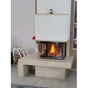 Каминная топка Kobok Corner VD 2R90 S-500 805x510