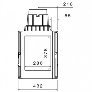 Каминная топка Liseo L9 4 Glasses