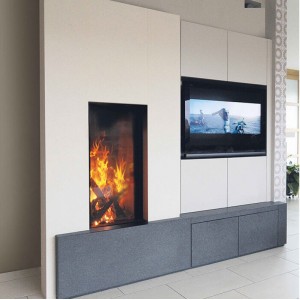 Топка M-Design Luna 550 V Diamond+ (Луна 550 V Даймонд+) Кортен-сталь
