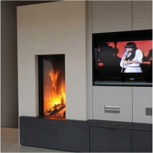 Топка M-Design Luna 550 V Diamond+ (Луна 550 V Даймонд+) Кортен-сталь