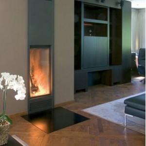 Топка M-Design Luna 550 V Diamond+ (Луна 550 V Даймонд+) Кортен-сталь