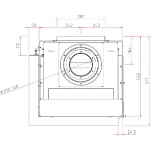 Газовая топка Schmid Ekko G L/R 45