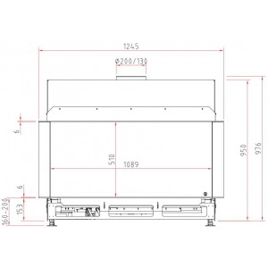 Газовая топка Schmid Ekko G U 100