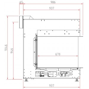 Газовая топка Schmid Ekko G U 45(67)