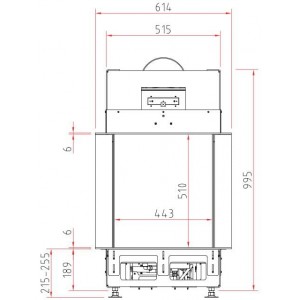 Газовая топка Schmid Ekko G U 45(90)