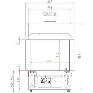 Газовая топка Schmid Ekko G U 67