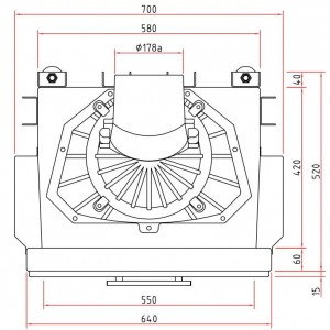 Каминная топка Schmid Lina 5557 h