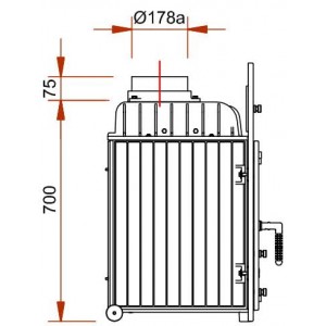 Печная топка Schmid SD 6F