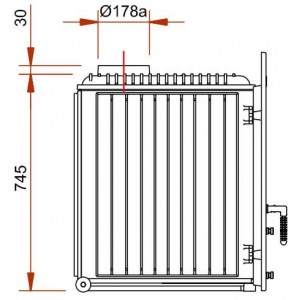 Печная топка Schmid SH 11D