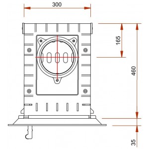 Печная топка Schmid SH 8GB