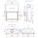 Каминная топка Warmhaus Flat 120/80h