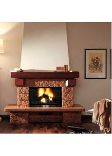 Каминная облицовка EdilKamin Amelia due с 2 камнями