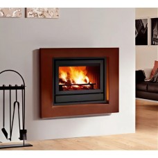 Каминная облицовка EdilKamin Bix Box Corten + топка Cristal 76