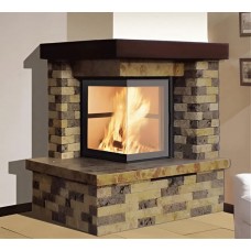 Каминная облицовка EdilKamin Topazio dx, с банкеткой