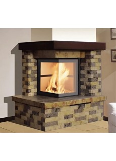 Каминная облицовка EdilKamin Topazio dx, с банкеткой
