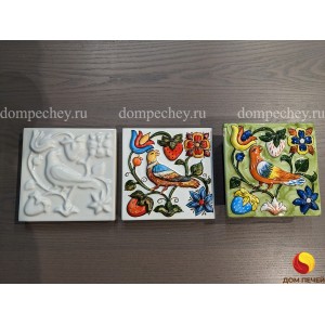 Каминная облицовка КимрПечь Истра центральная двухъярусная