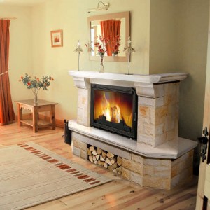 Каминная облицовка Stimlex Damask cream CW90C