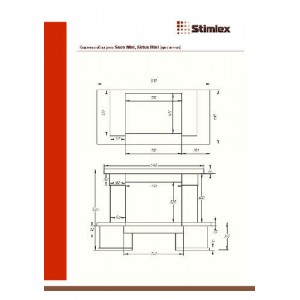 Каминная облицовка Stimlex Seon Emperador EW90C Small