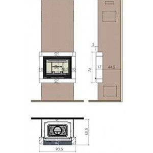 Каминная облицовка Chazelles Calgary