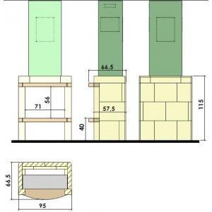 Каминная облицовка Chazelles CS 36