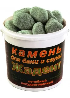 Жадеит шлифованный крупный уп.20 кг.