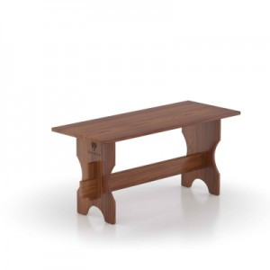 Лавка для бани Bentwood 100 Х 40 см из лиственницы мореной