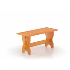 Лавка для бани Bentwood 150 Х 40 см из лиственницы натуральной