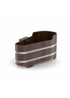 Ванна Bentwood из дуба мореного