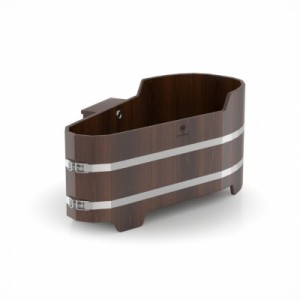 Ванна Bentwood из дуба мореного