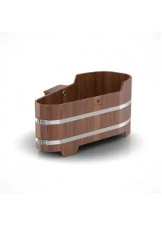 Ванна Bentwood из лиственницы мореной