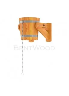Обливное устройство BentWood 12л из лиственницы натуральной