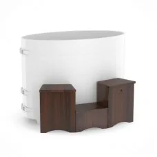 Подиум для купели Bentwood из дуба мореного (вариант 1)