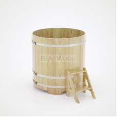 Купель для бани Bentwood круглая, d=1.17x1.4 м из кедра