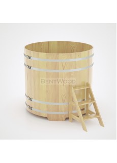 Купель для бани Bentwood круглая, d=1.50x1.4 м из кедра