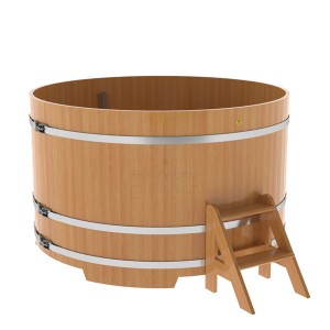 Купель для бани Bentwood круглая, d=2.0x1.1 м из лиственницы натуральной