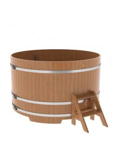 Купель для бани Bentwood круглая, d=1.80x1.1 м из дуба натурального