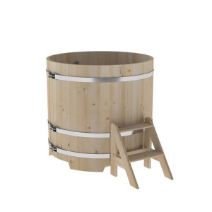 Купель для бани Bentwood круглая, d=1.17x1.1 м из кедра